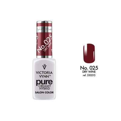 pure creamy hybrid salon color No.025 dry wine